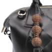 Bolsa Tote Tressê Couro Preto - imagem 6