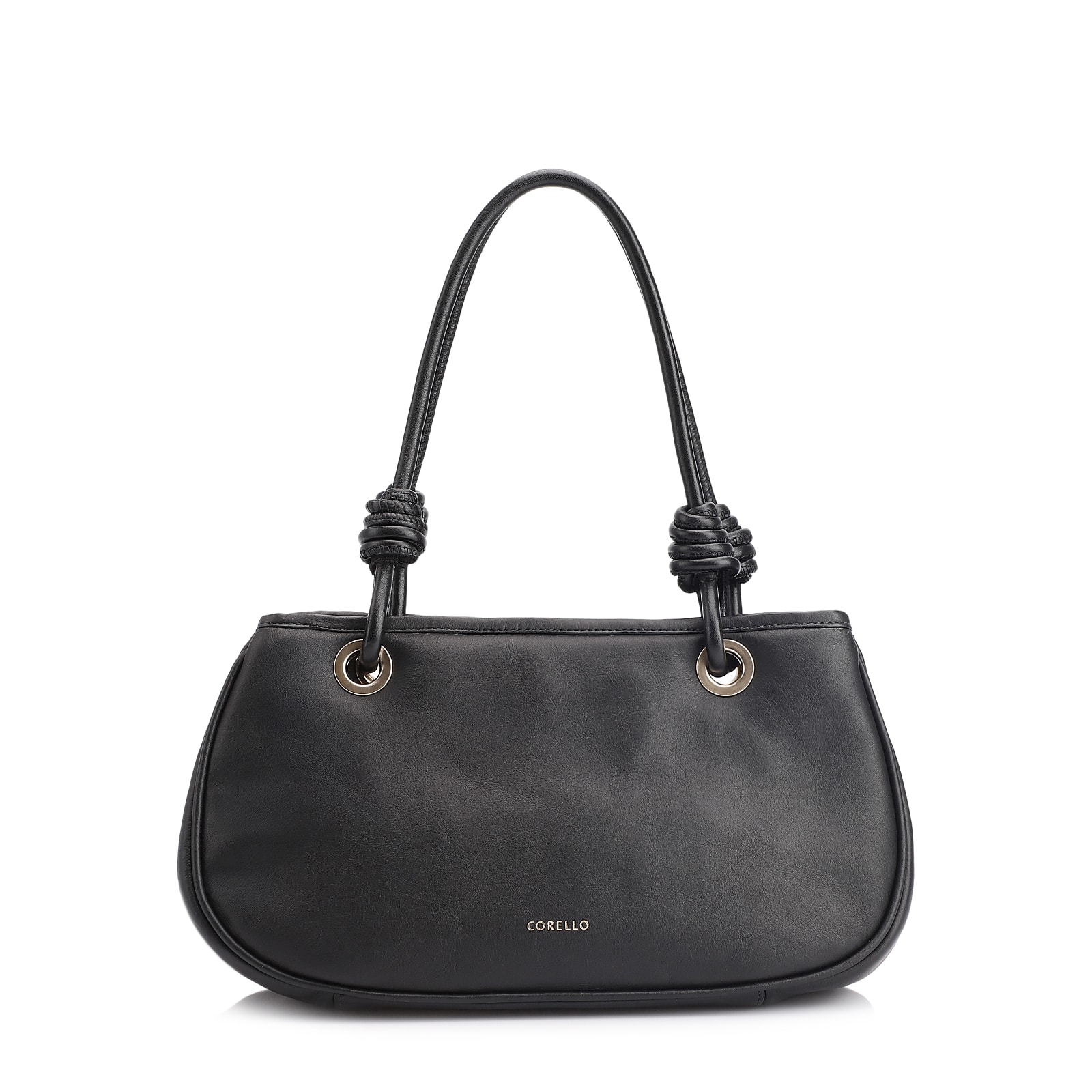 Bolsa Tote Tressê Couro Preto