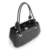 Bolsa Tote Tressê Couro Preto - imagem 5