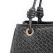 Bolsa Tote Tressê Couro Preto - imagem 6