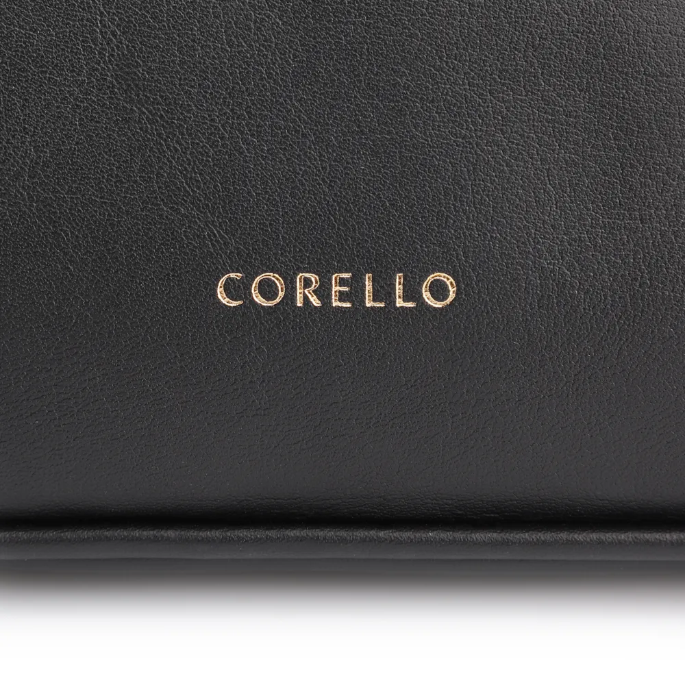 Bolsa Tote Tressê Couro Preto - imagem 7