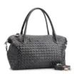Bolsa Tote Tressê Couro Preto - imagem 3