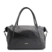Bolsa Tote Tressê Couro Preto - imagem 4