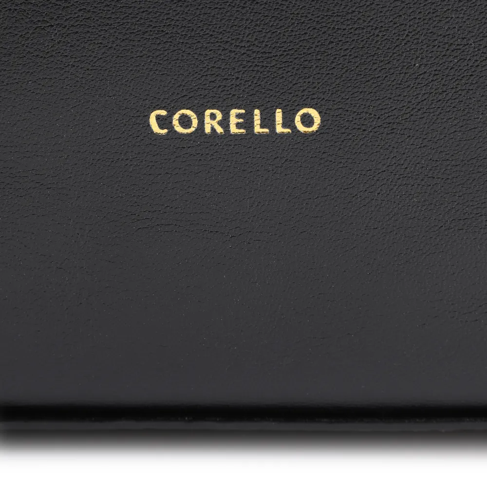 Bolsa Tote Tressê Couro Preto - imagem 7