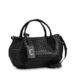 Bolsa Tote Tressê Couro Preto - imagem 3