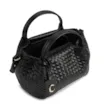 Bolsa Tote Tressê Couro Preto - imagem 5