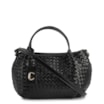 Bolsa Tote Tressê Couro Preto - imagem 1