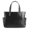 Bolsa Tote Tressê Couro Preto - imagem 4