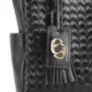 Bolsa Tote Tressê Couro Preto - imagem 6