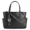 Bolsa Tote Tressê Couro Preto - imagem 1