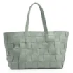 Bolsa Tote Tressê Couro Verde - imagem 3