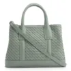 Bolsa Tote Tressê Couro Verde - imagem 1