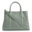 Bolsa Tote Tressê Couro Verde - imagem 1