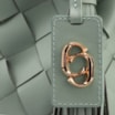 Bolsa Tote Tressê Couro Verde - imagem 6