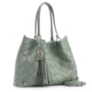 Bolsa Tote Tressê Couro Verde - imagem 2