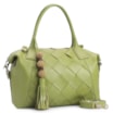 Bolsa Tote Tressê Couro Verde - imagem 3