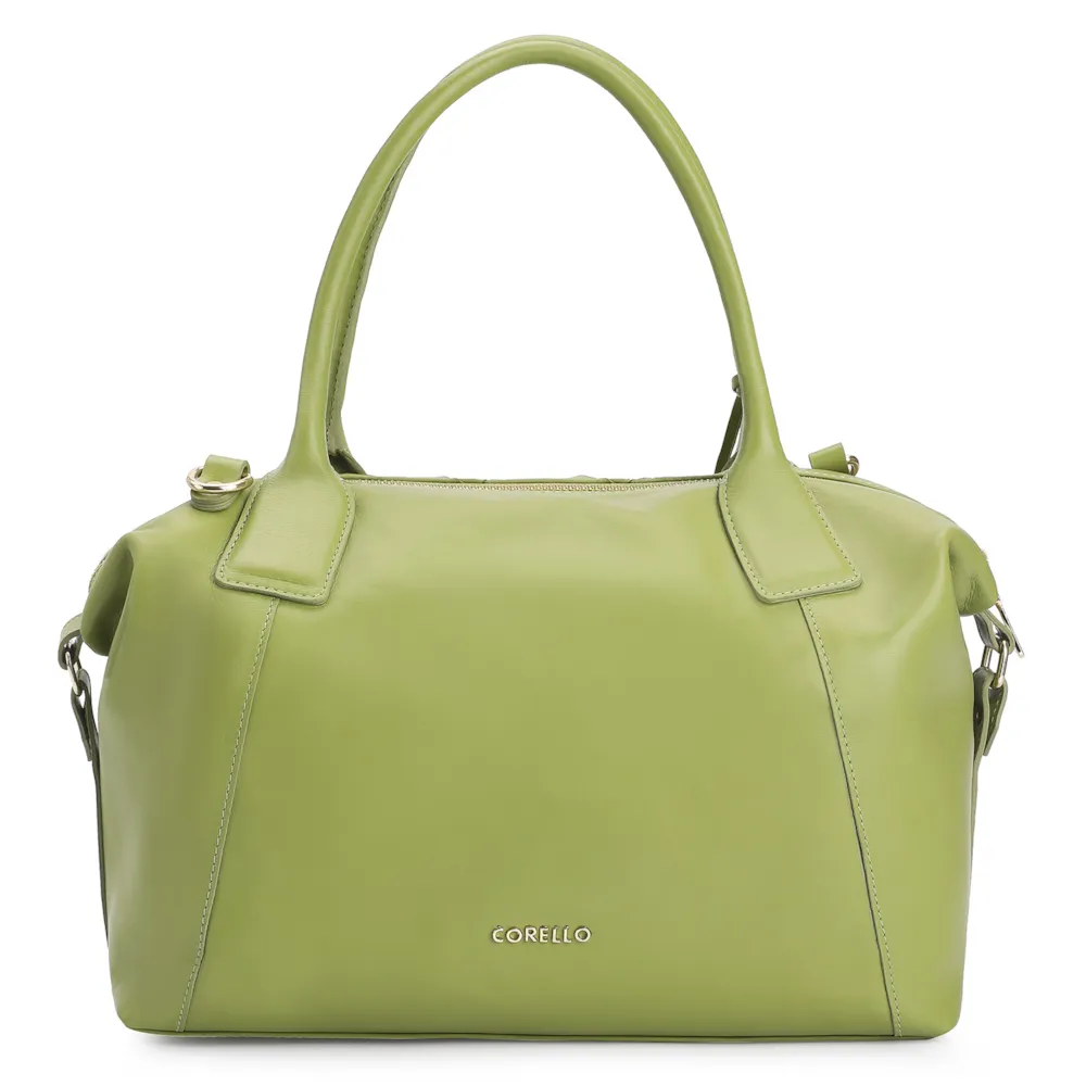 Bolsa Tote Tressê Couro Verde - imagem 4