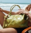 Bolsa Tote Tressê Couro Verde - imagem 2