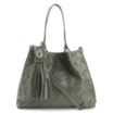 Bolsa Tote Tressê Couro Verde - imagem 1