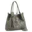Bolsa Tote Tressê Couro Verde - imagem 2
