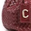 Bolsa Tote Tressê Couro Vinho - imagem 6