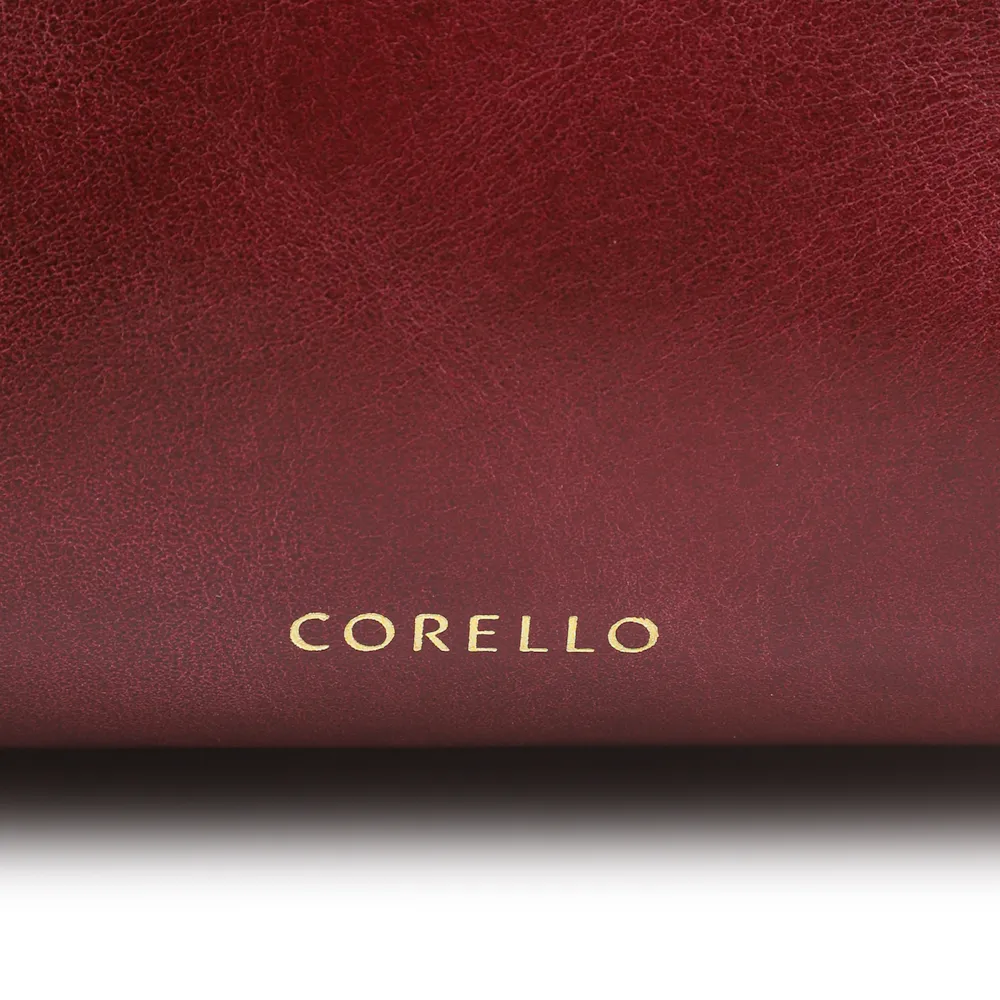 Bolsa Tote Tressê Couro Vinho - imagem 7