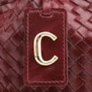 Bolsa Tote Tressê Couro Vinho - imagem 8