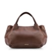 Bolsa Tote Tressê Grande Couro Marrom Tressê - imagem 3