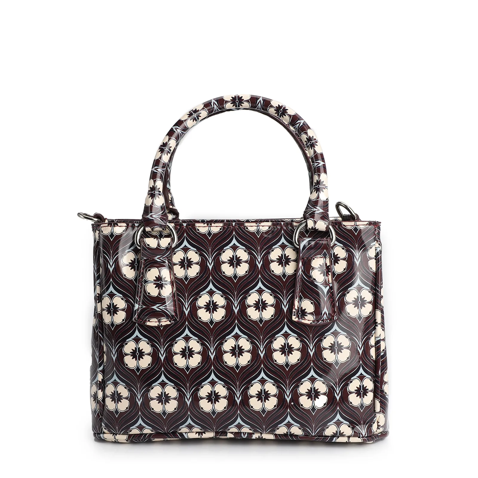 Bolsa Tote Verniz Estampado