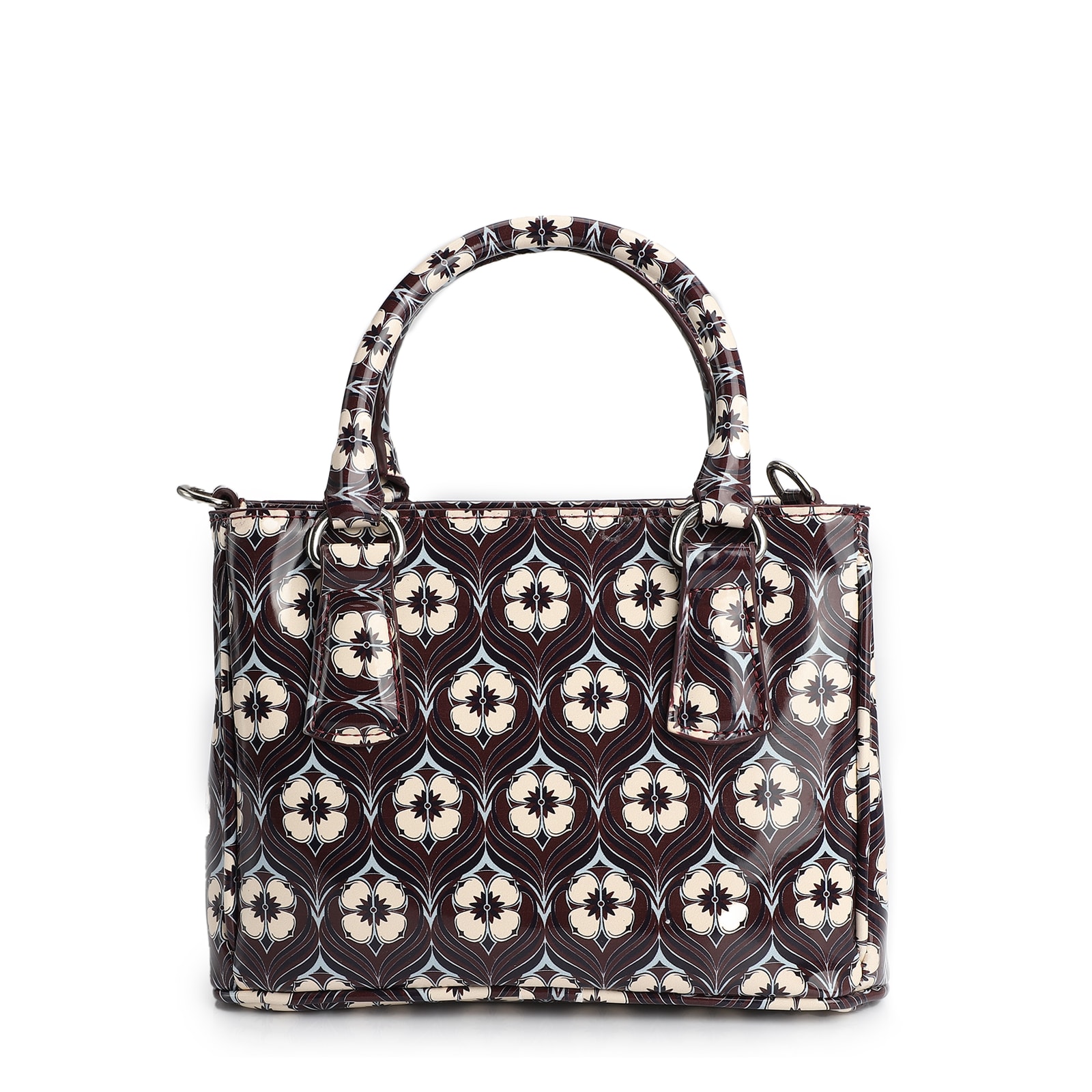 Bolsa Tote Verniz Estampado