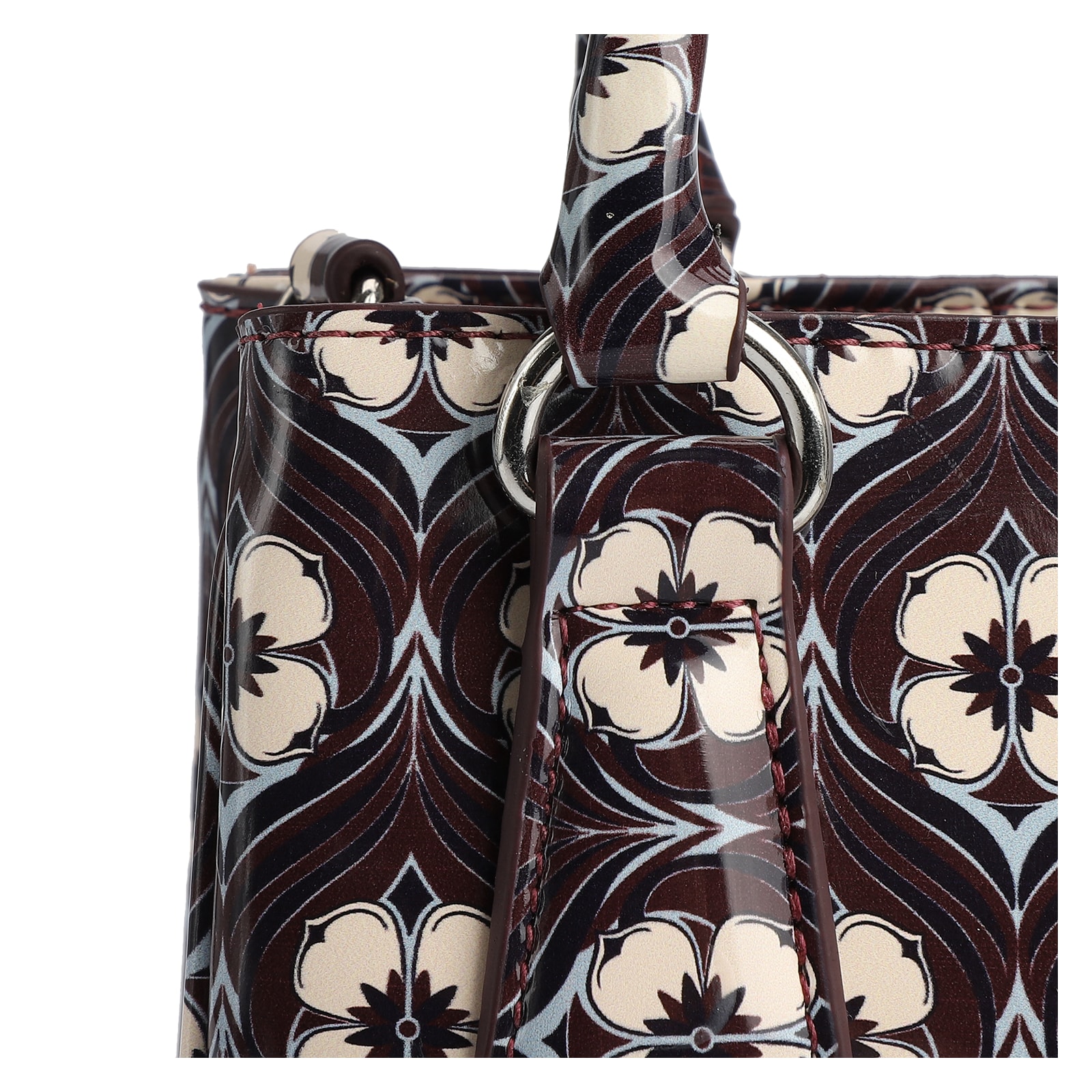 Bolsa Tote Verniz Estampado