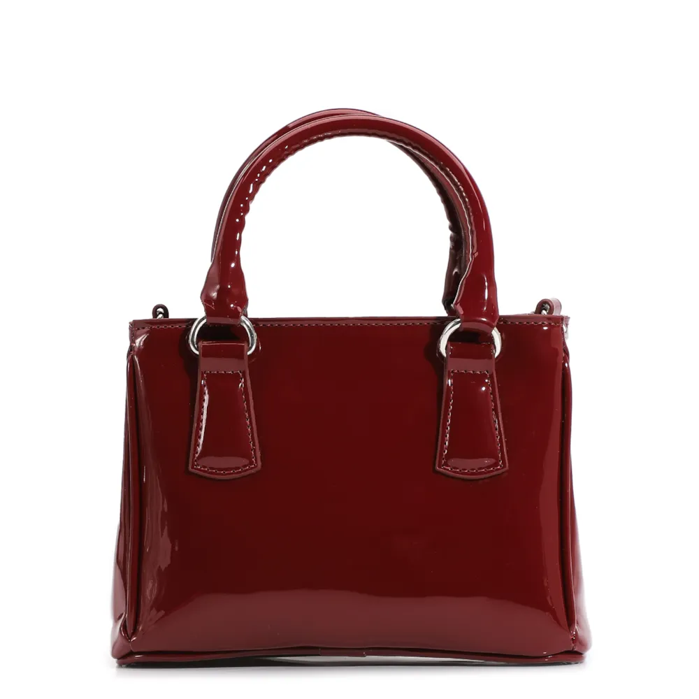 Bolsa Tote Verniz Vinho - imagem 4