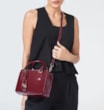 Bolsa Tote Verniz Vinho - imagem 9