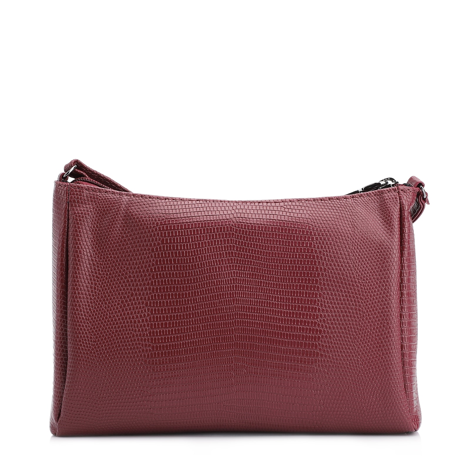 Bolsa Transversal Aalt Lezard Vinho