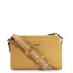 Bolsa Transversal Agnes Couro Amarelo - imagem 1