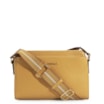 Bolsa Transversal Agnes Couro Amarelo - imagem 1