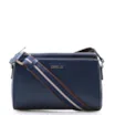Bolsa Transversal Agnes Couro Azul - imagem 1