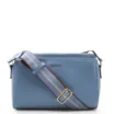 Bolsa Transversal Agnes Couro Azul - imagem 1