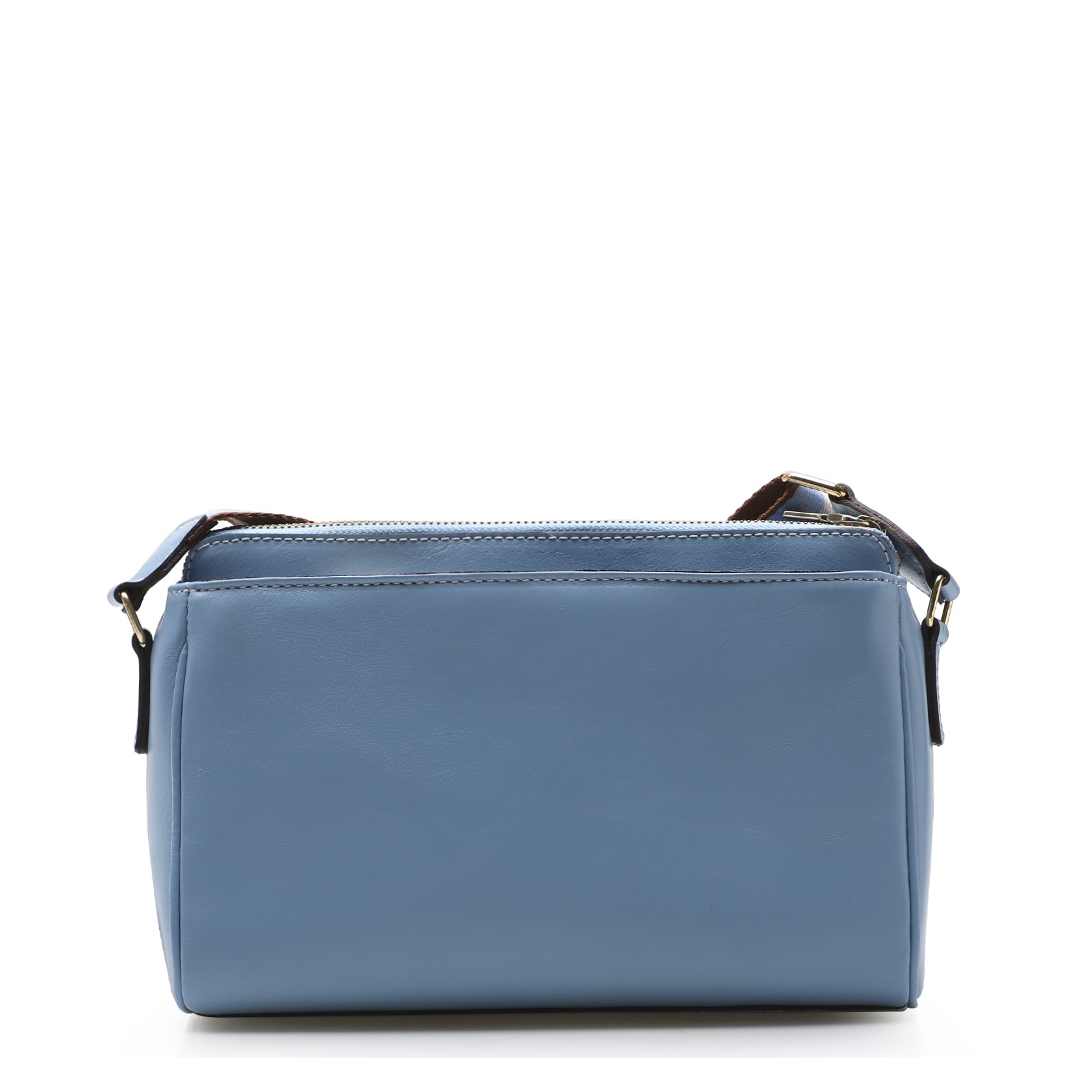 Bolsa Transversal Agnes Couro Azul