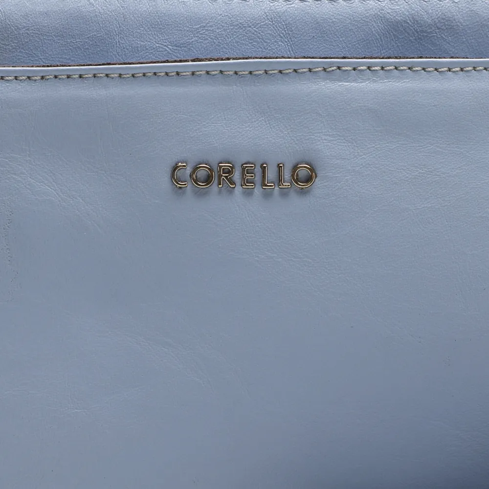 Bolsa Transversal Agnes Couro Azul - imagem 5