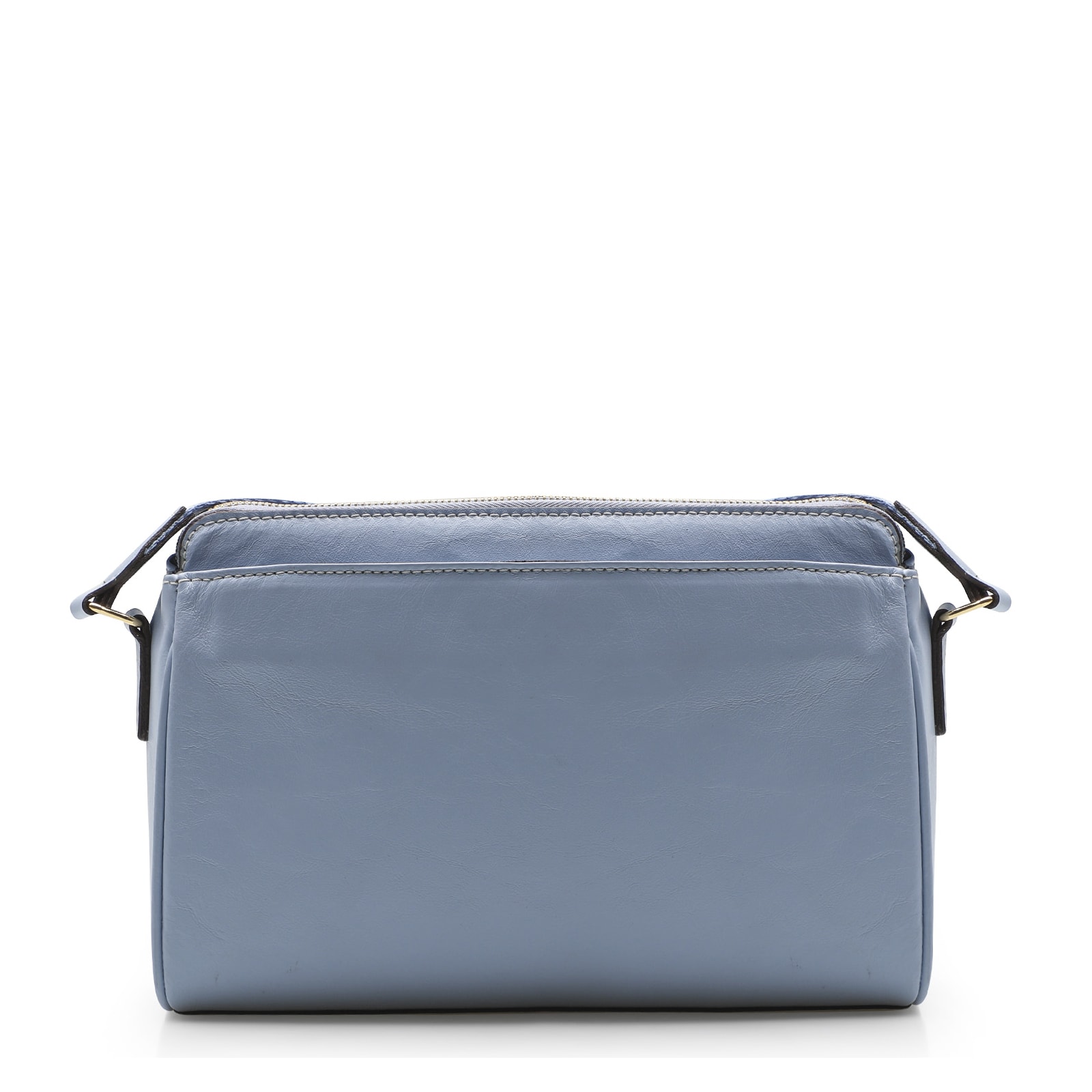 Bolsa Transversal Agnes Couro Azul