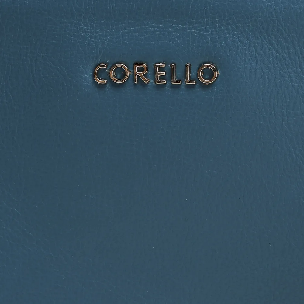 Bolsa Transversal Agnes Couro Azul - imagem 5