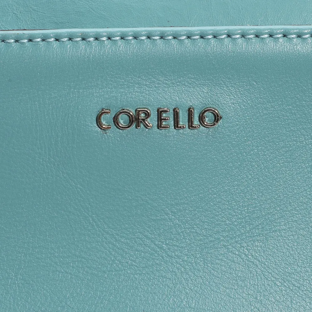 Bolsa Transversal Agnes Couro Azul - imagem 5