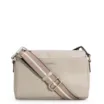 Bolsa Transversal Agnes Couro Bege - imagem 1