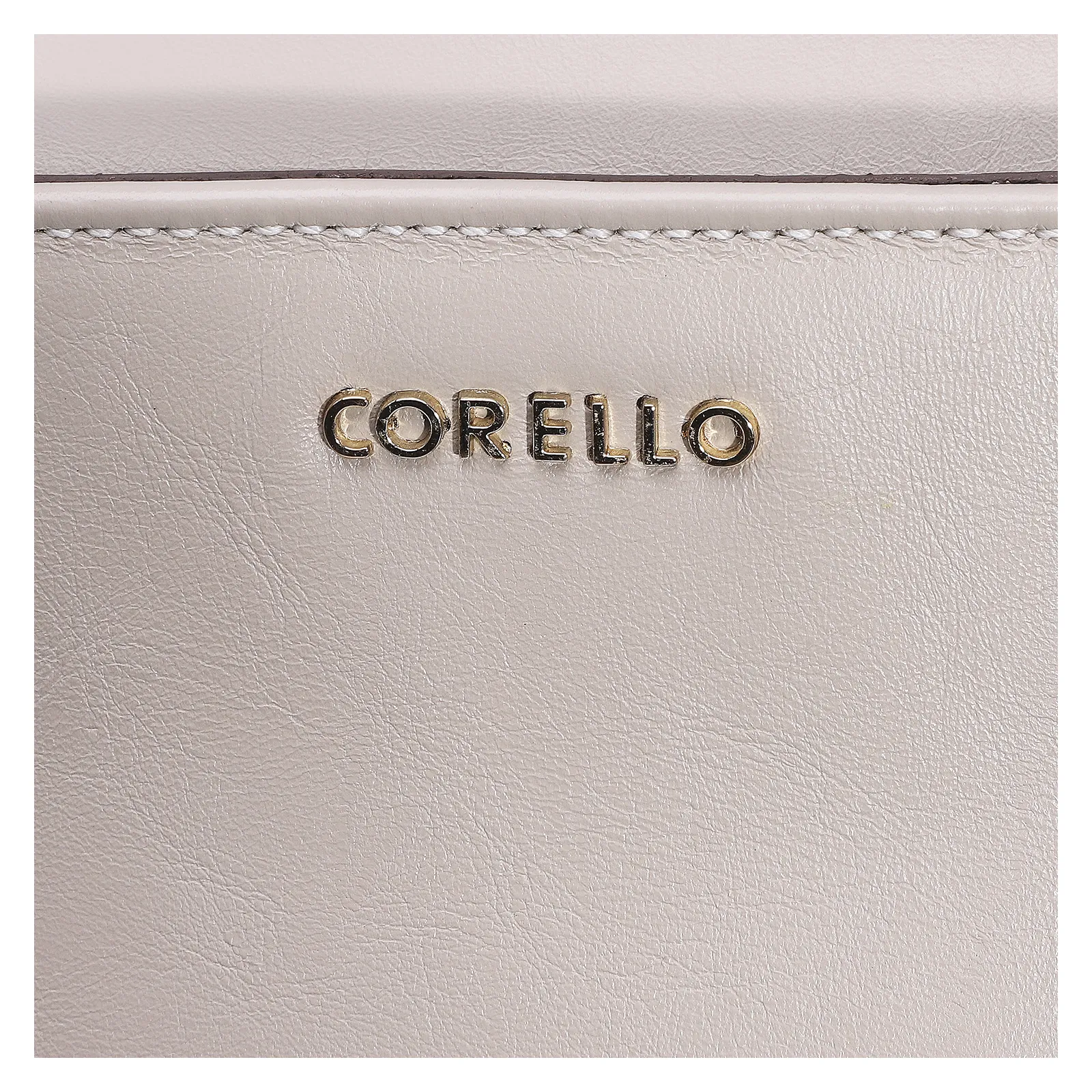 Bolsa Transversal Agnes Couro Bege