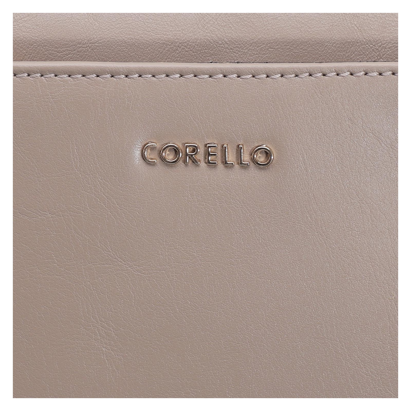 Bolsa Transversal Agnes Couro Bege