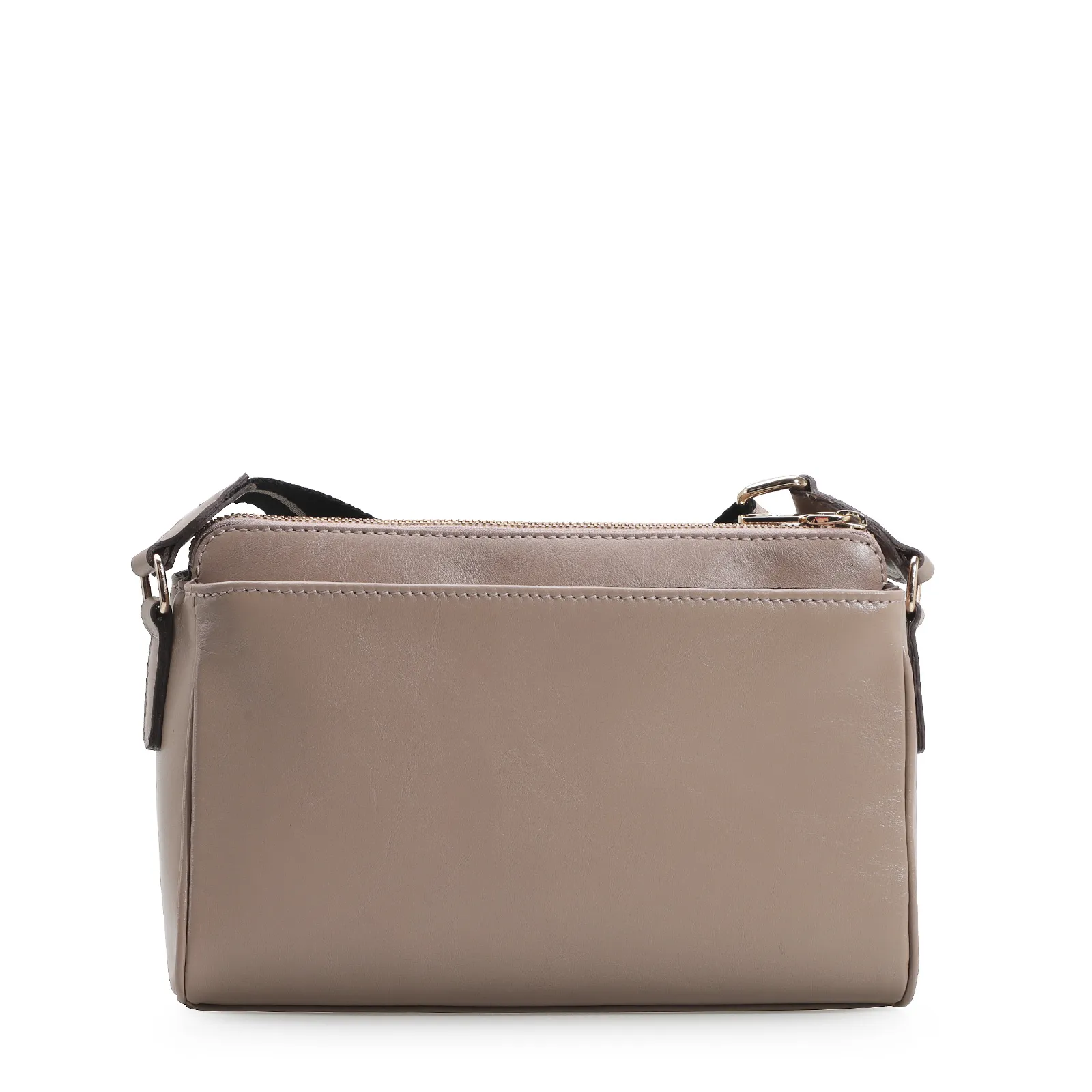 Bolsa Transversal Agnes Couro Bege