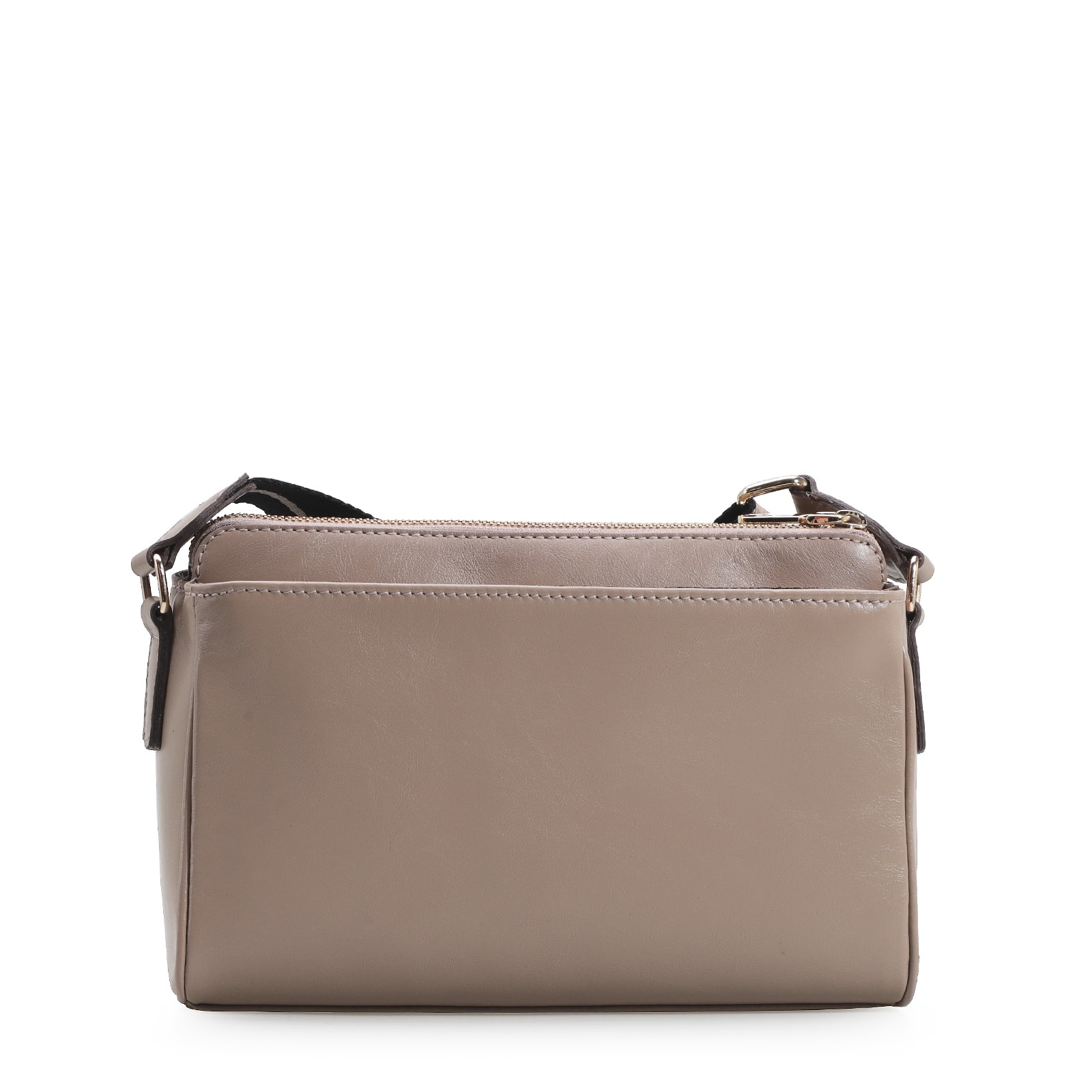Bolsa Transversal Agnes Couro Bege