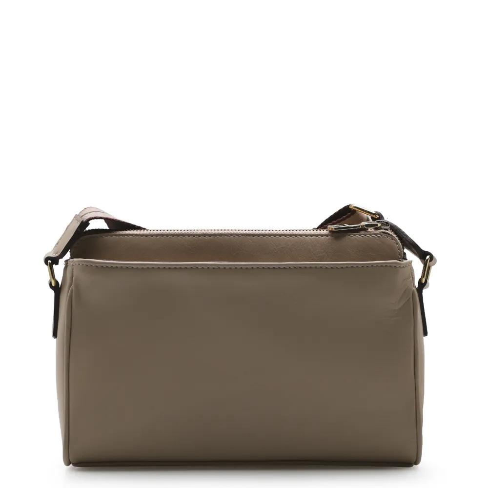 Bolsa Transversal Agnes Couro Bege - imagem 3