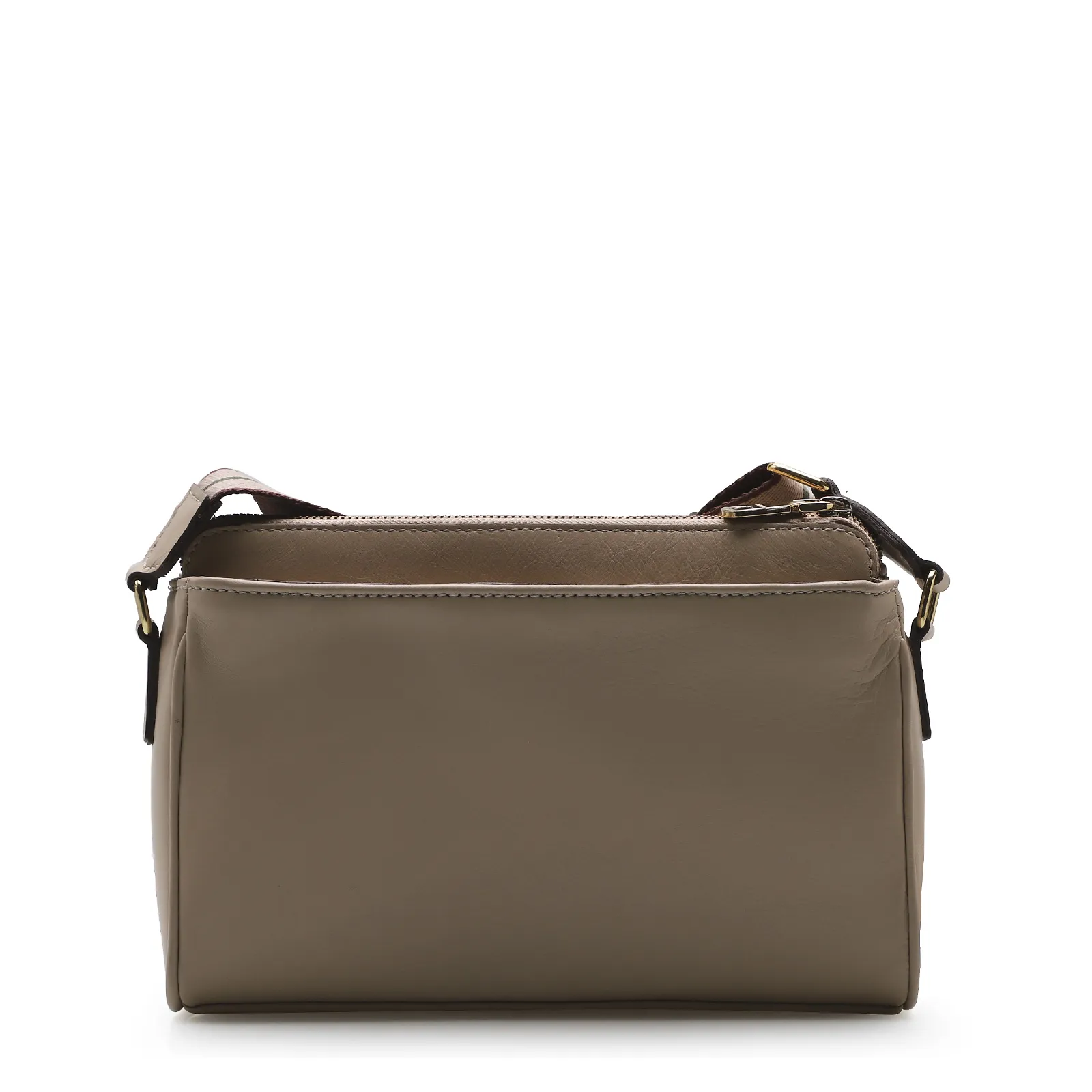 Bolsa Transversal Agnes Couro Bege